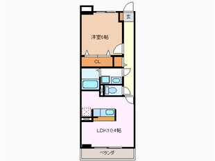 第２ファミール豊明の物件間取画像